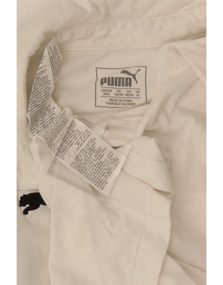Puma Herren Poloshirt Mittelweiße Baumwolle