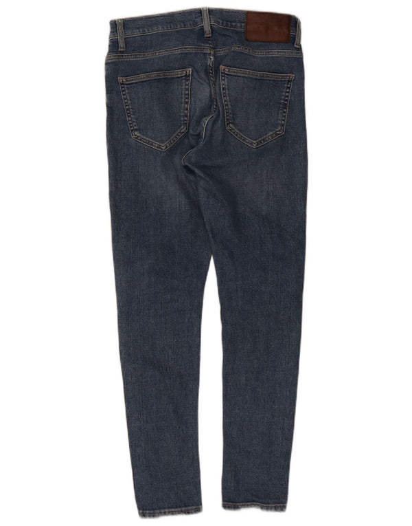 Zara Herren Skinny Jeans EU 38 Small W30 L28 Blaue Baumwolle