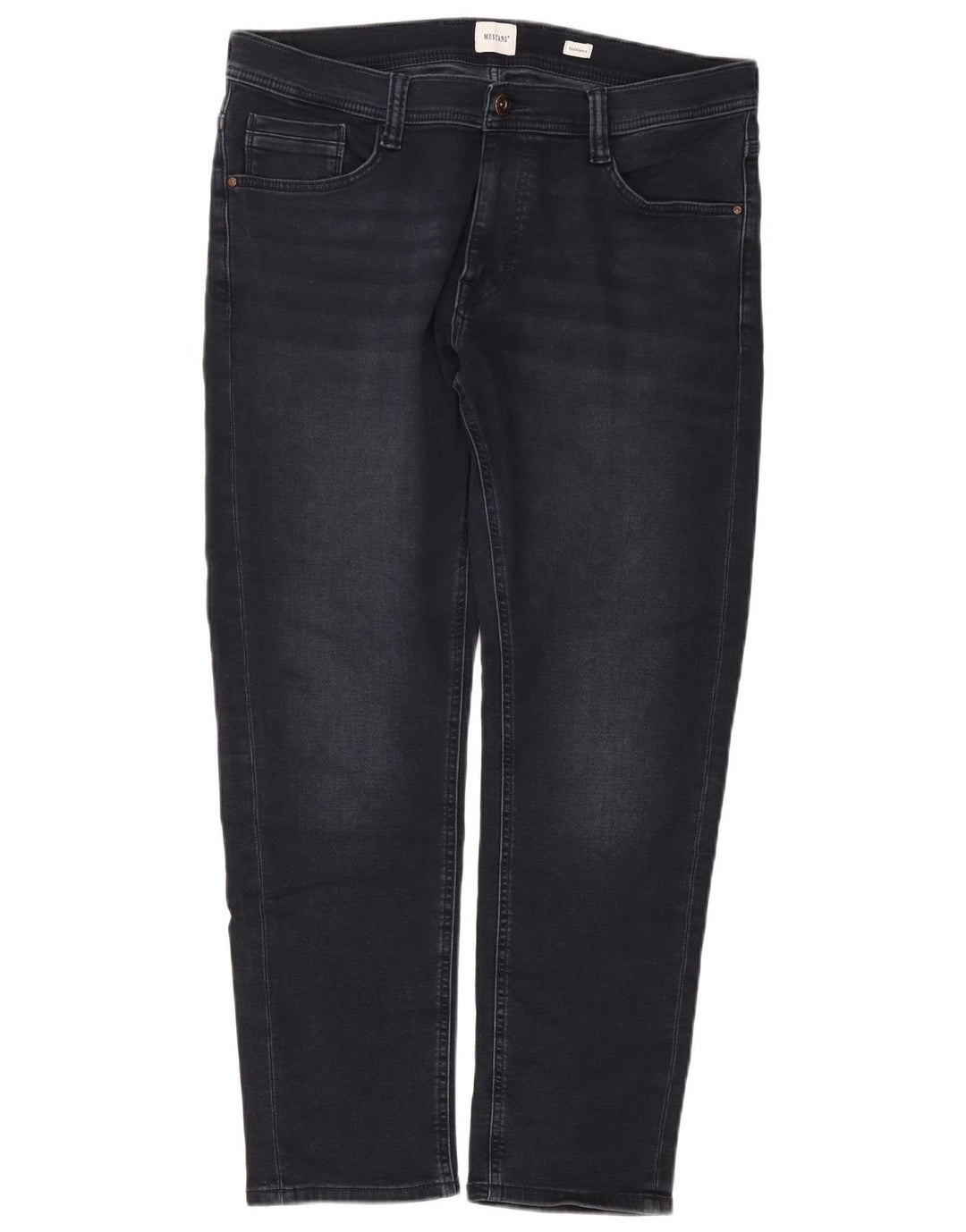 MUSTANG Herren Oregon Slim Jeans W35 L30 Marineblau Baumwolle