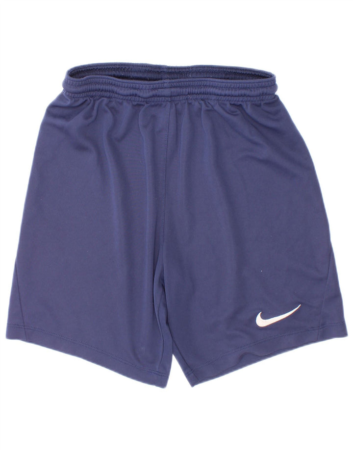 Nike Dri Fit Sport-Shorts für Jungen, 10–11 Jahre, mittelgroß, marineblau, Polyester