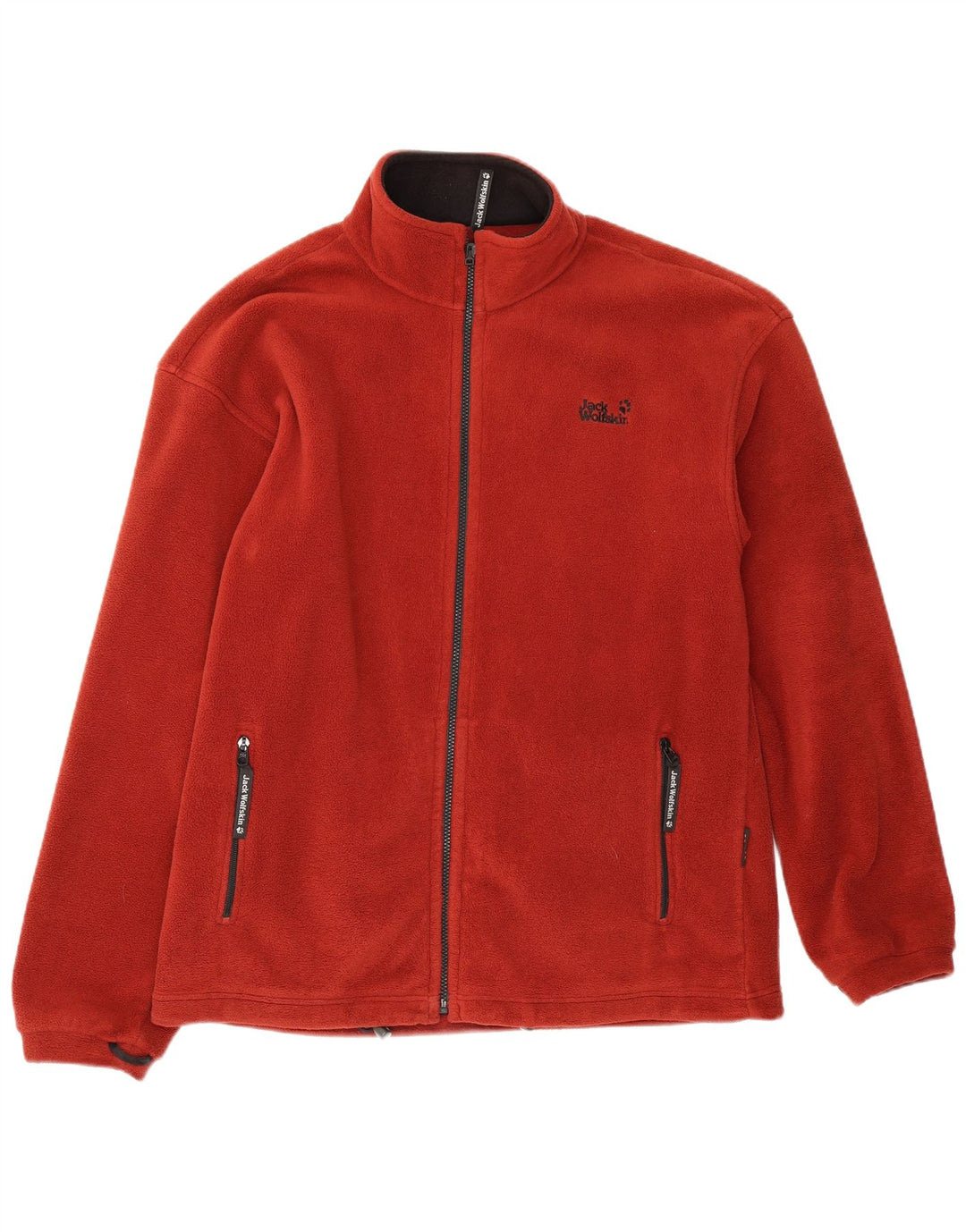 Jack Wolfskin Herren Liner Fleecejacke UK 42 XL Rot Polyester