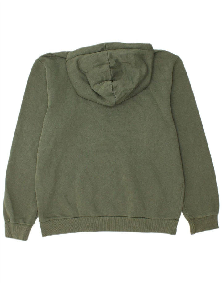 Puma Herren Graphic Hoodie Pullover Kleine grüne Baumwolle