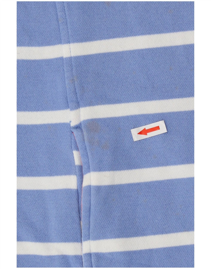 Crew Clothing Damen-Sweatshirt in Übergröße, Gr. 10, Größe S, blau gestreift