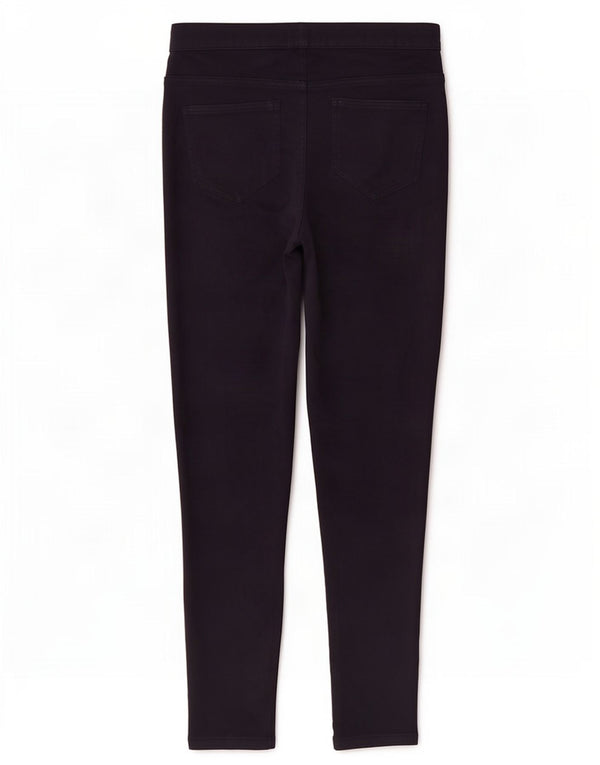 Marks & Spencer Damen Jegging-Jeans UK 10 Small W26 L28 Marineblaue Baumwolle