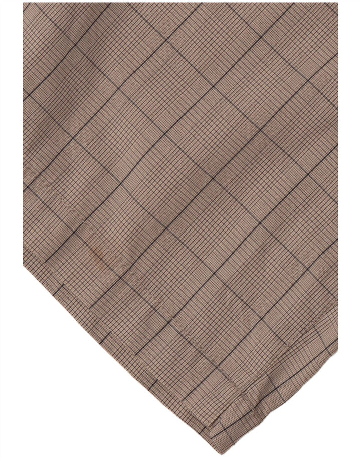 O'Neill Herren Chinoshorts W31 mittelgrau karierte Baumwolle