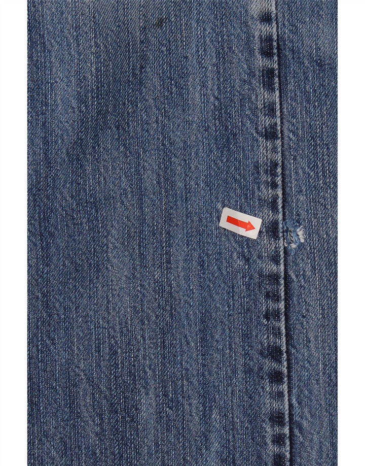 Carrera Herren 710 Regular Straight Jeans W34 L28 Blaue Baumwolle