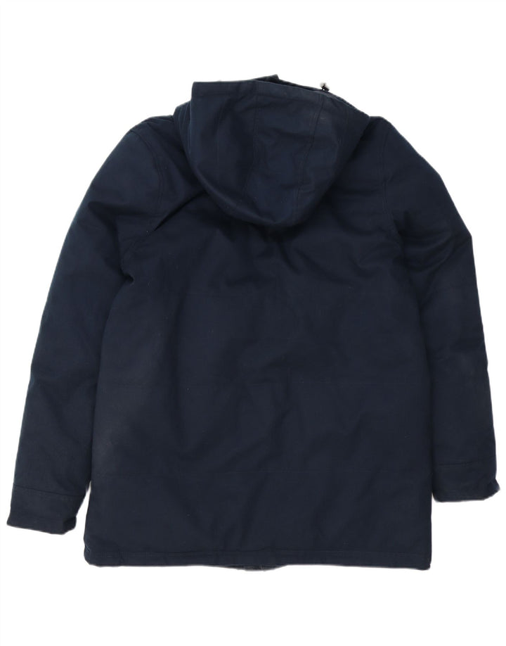 Crew Clothing Wattierte Herrenjacke mit Kapuze, UK 36, Größe S, Marineblau, Polyester