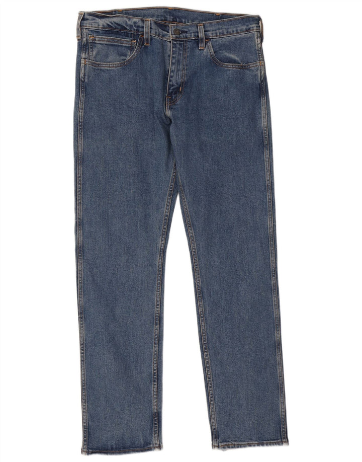Levi's Herren 511 Slim Jeans W34 L32 Blaue Baumwolle