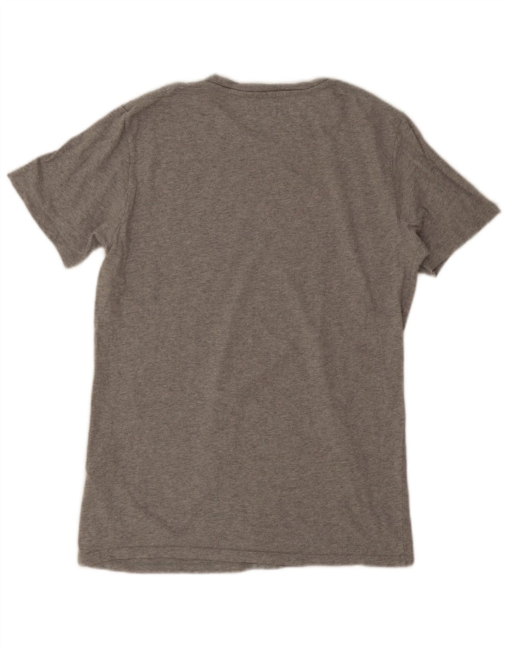Levi's Herren-T-Shirt mit Grafik, Größe S, grau gesprenkelte Baumwolle