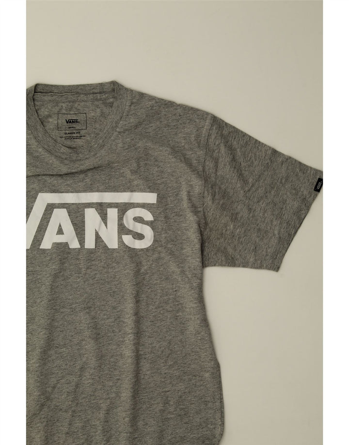 PUMA Mens Classic Fit Graphic T-Shirt Top Small Grey Cotton Vintage Puma and Second-Hand Puma from Messina Hembry 