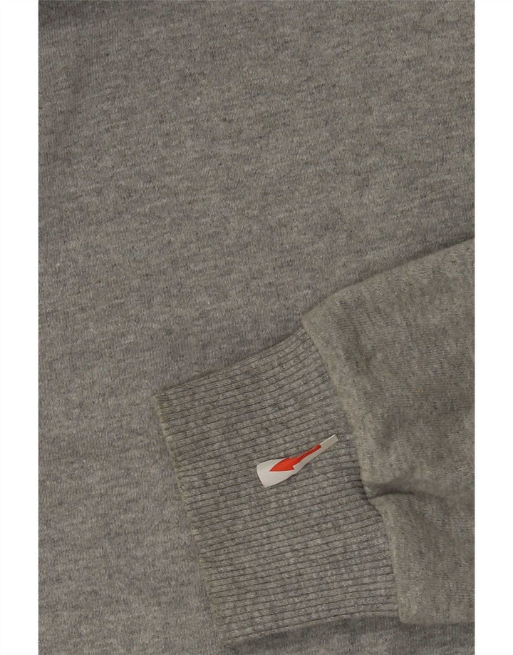 The North Face Herren-Kapuzenpullover mit Grafik, mittelgraue Baumwolle