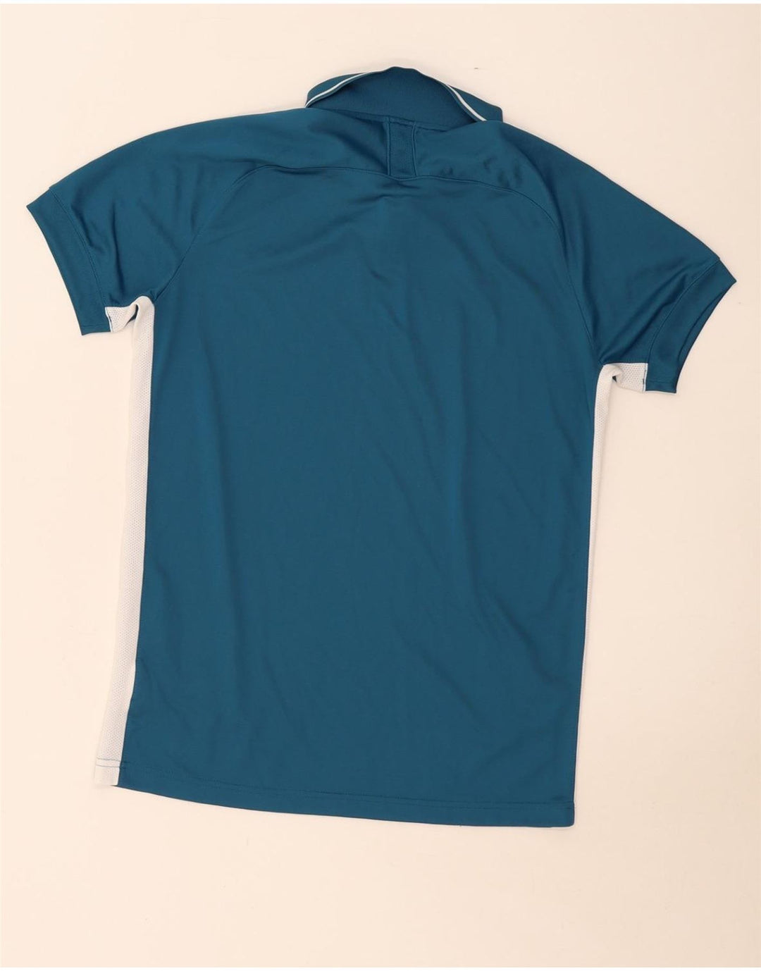 Nike Herren Dri Fit Poloshirt, großes blaues Polyester