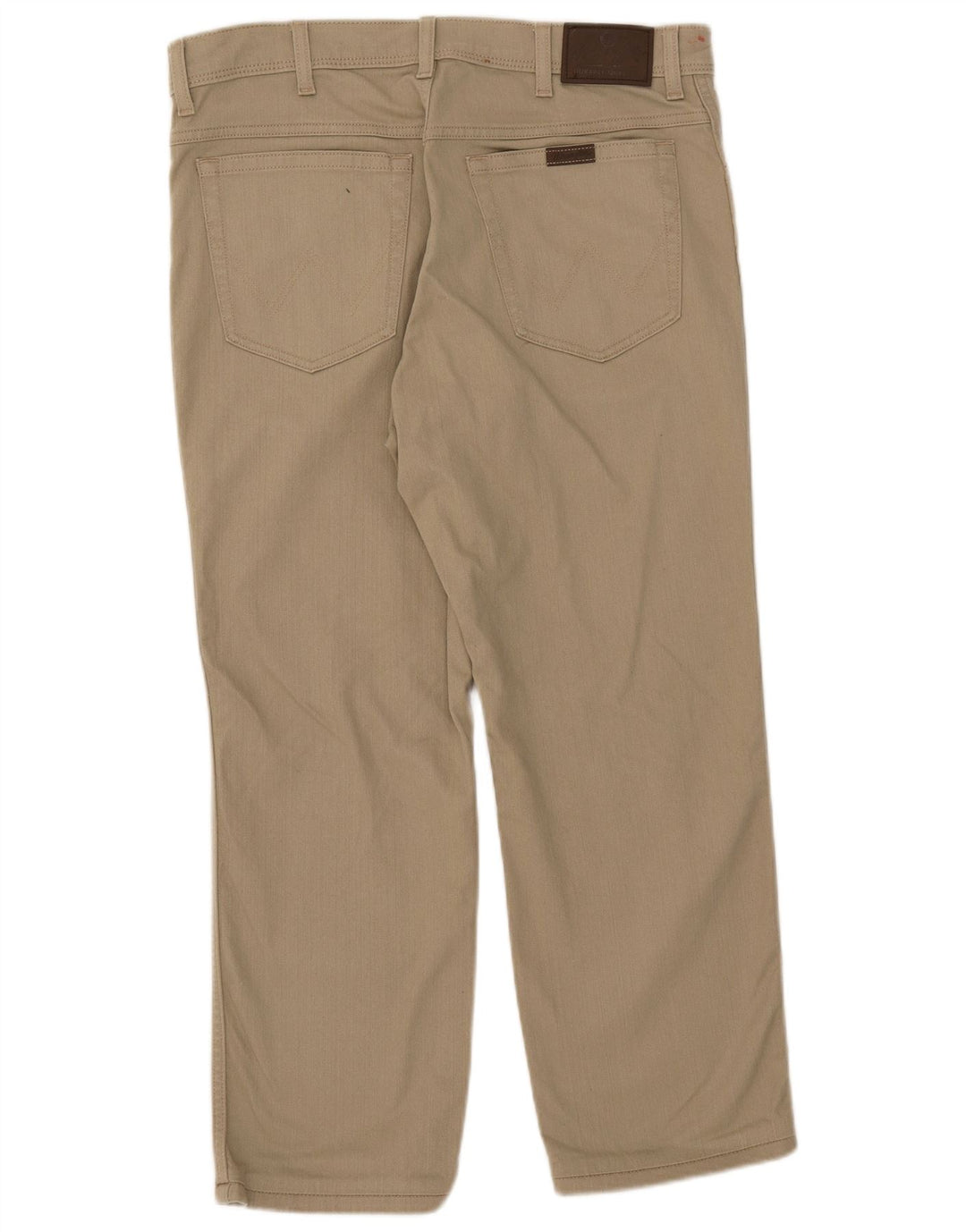 Wrangler Herren-Crop-Jeans W36 L25 Beige Baumwolle