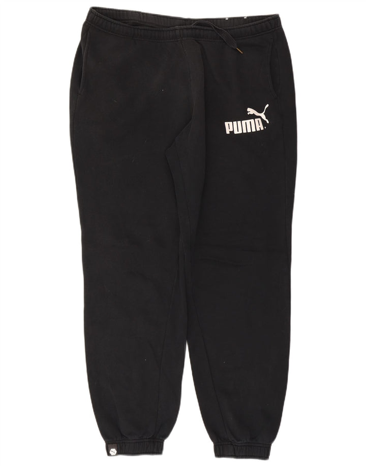 Puma Herren-Trainingshose, Jogginghose, Größe L, Schwarz