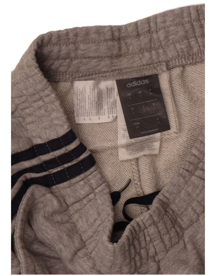 ADIDAS Herren Sport Shorts Kleine graue Baumwolle