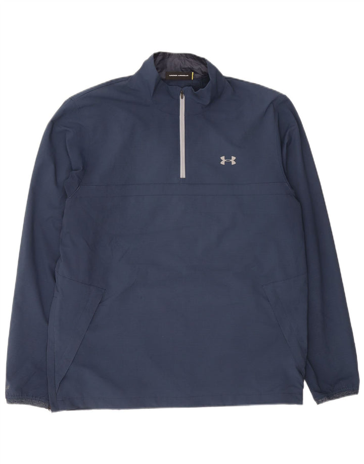 Under Armour Herren-Pullover-Trainingsanzug-Top-Jacke, großes marineblaues Polyester