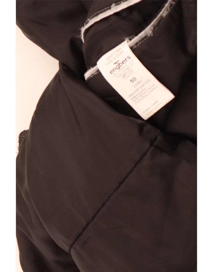 Engbers Herren-Militärmantel, EU 50, großes graues Polyester