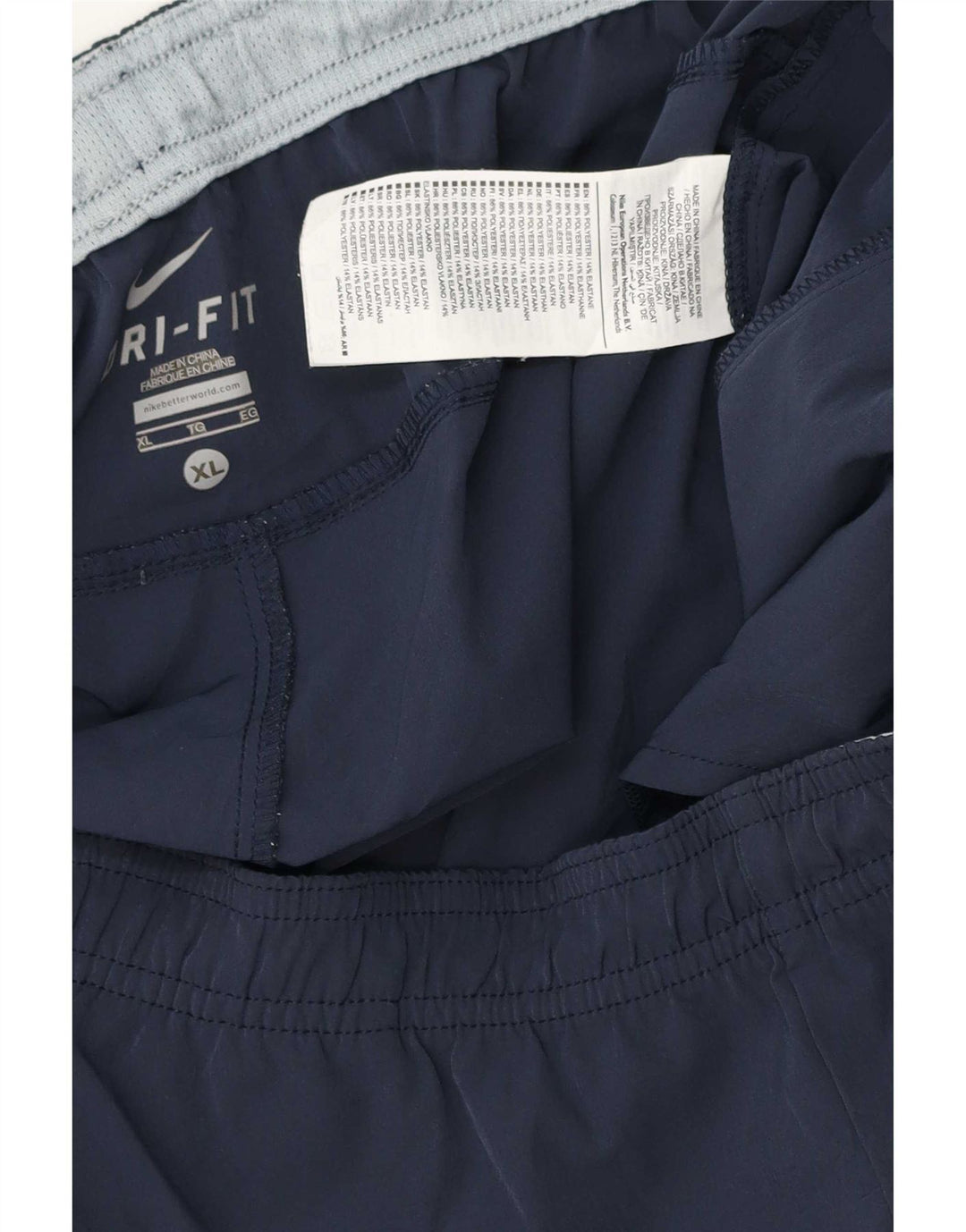 Nike Herren Sportshorts XL Marineblau Polyester