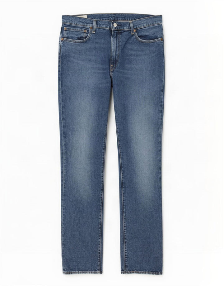 Levi's Herren 511 Slim Jeans W36 L34 Blaue Baumwolle