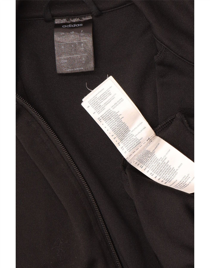 Adidas Herren Trainingsanzug Top Jacke UK 32/34 XS Schwarz Polyester