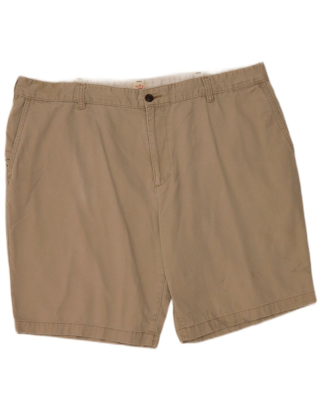 DOCKERS Herren Cargoshorts W42 2XL Beige Baumwolle
