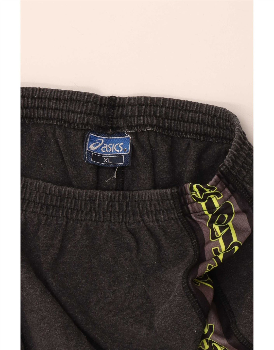 Asics Herren Graphic Sport Shorts XL Grau Baumwolle