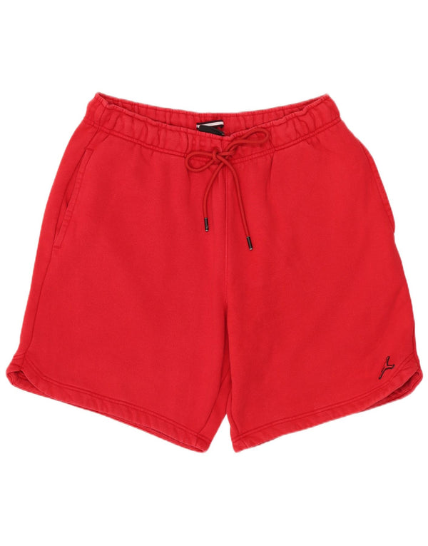 Jordan Herren-Sportshorts, große rote Baumwolle