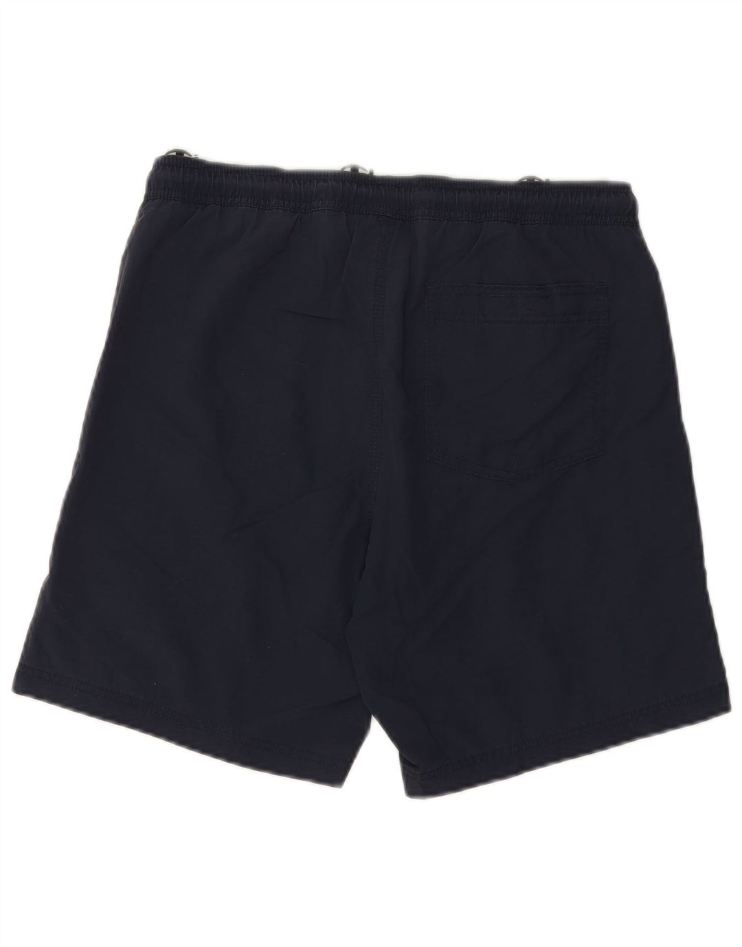 CHAMPION Mens Graphic Sport Shorts Small Navy Blue Polyacrylic