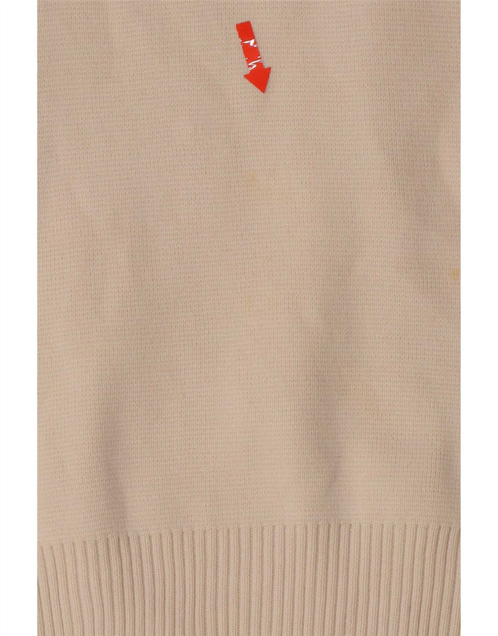 Zara Herren-Tanktop, groß, aus weißer Baumwolle