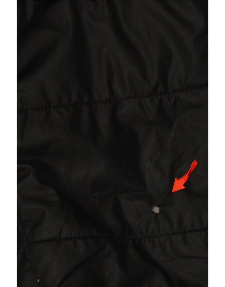 Nike Damen Therma-Fit Übergroße gepolsterte Jacke UK 10 Small Schwarz Polyester