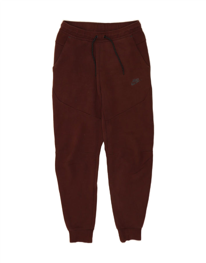 NIKE Mens Tracksuit Trousers Joggers Small  Brown Cotton Vintage Nike and Second-Hand Nike from Messina Hembry 