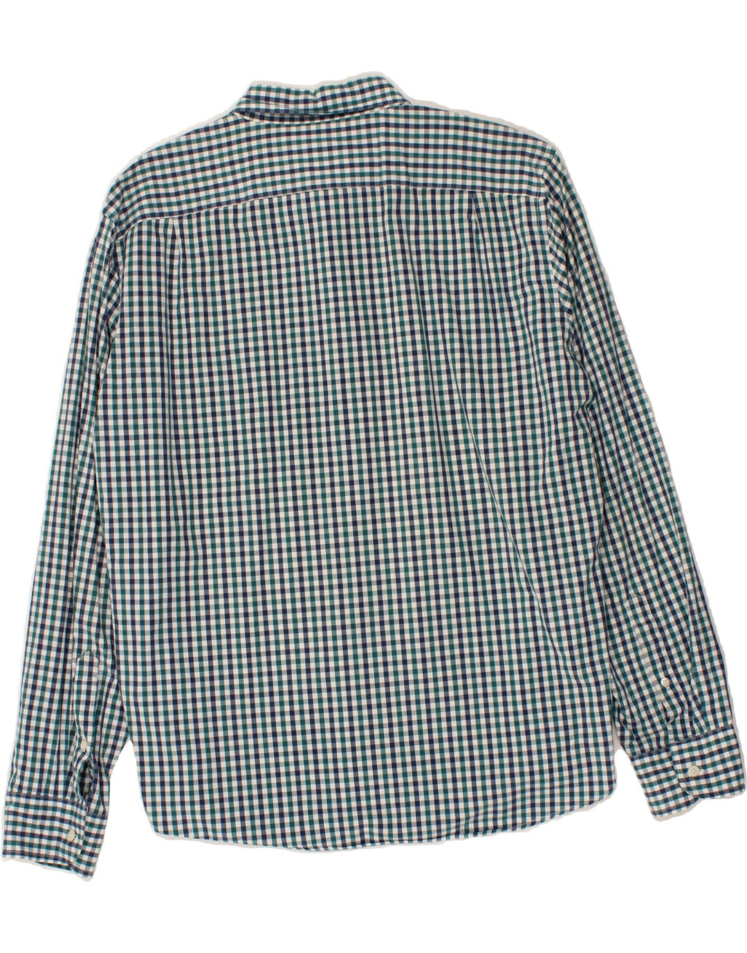 J. CREW Mens Slim Shirt XL Green Check Cotton Vintage J. Crew and Second-Hand J. Crew from Messina Hembry 