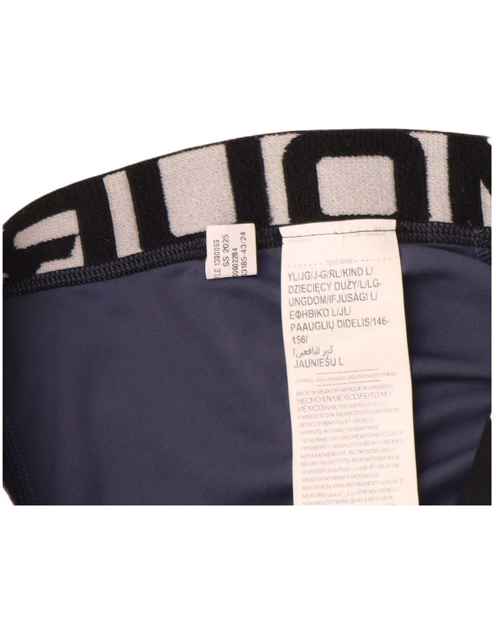 UNDER ARMOUR Grafik-Leggings für Mädchen, 11–12 Jahre, groß, blaues Polyester