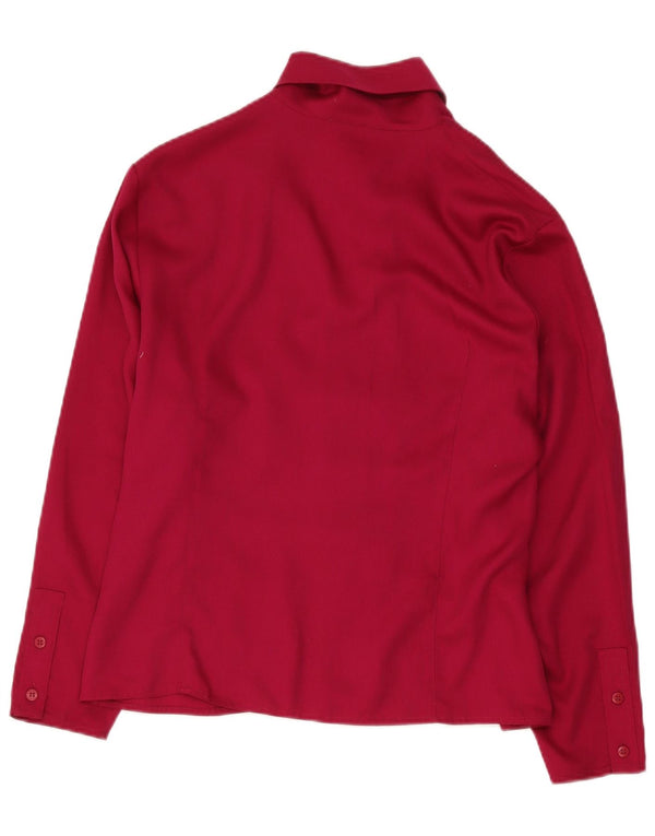 Planet Damen-Hemdbluse, UK 44, Größe L, Rosa, Polyester