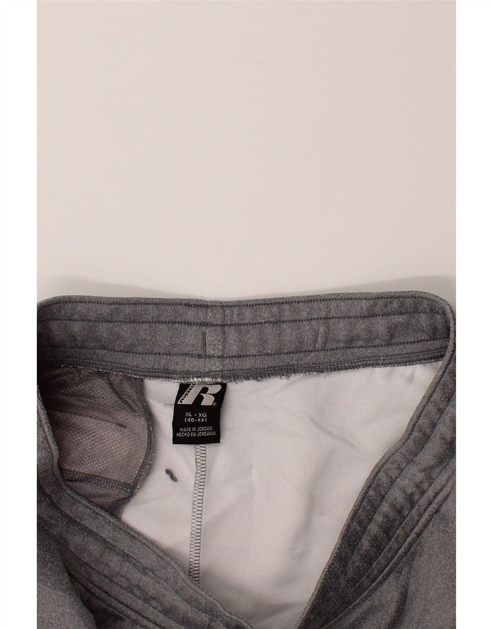 RUSSELL ATHLETIC Mens Sport Shorts XL  Grey Polyester Vintage Russell Athletic and Second-Hand Russell Athletic from Messina Hembry 