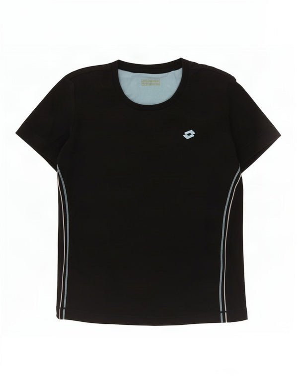 Lotto Damen T-Shirt Top UK 12 Medium Marineblau