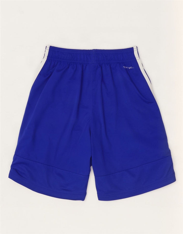 Adidas Herren Climalite Sport Shorts Small Blau Polyester