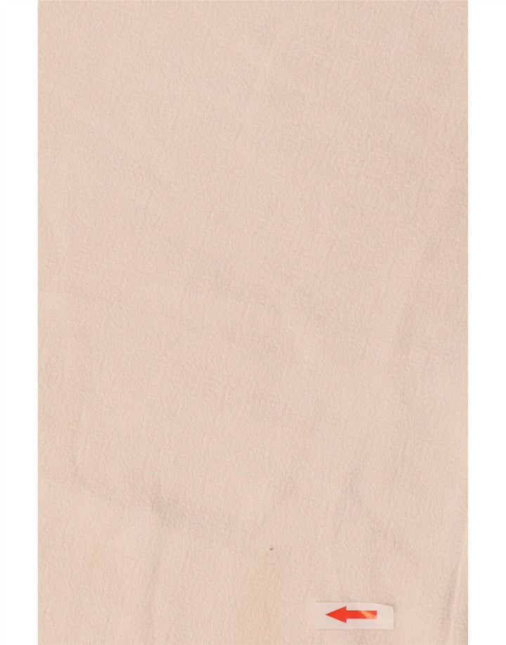 Zara Damen Asymmetrisches Kleid UK 16 Large Weiß Colourblock