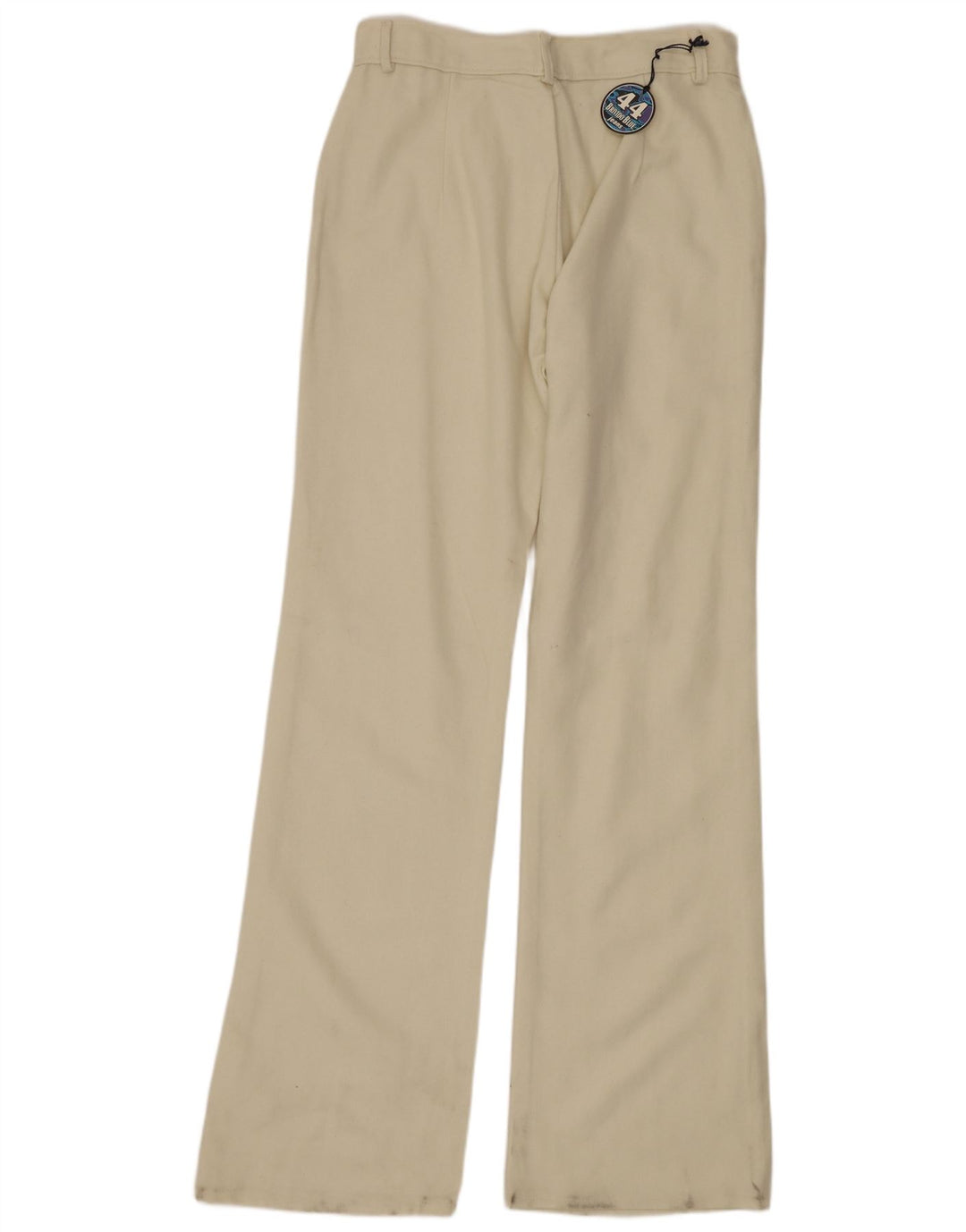 VINTAGE Damen Bootcut Freizeithose W30 L34 Beige