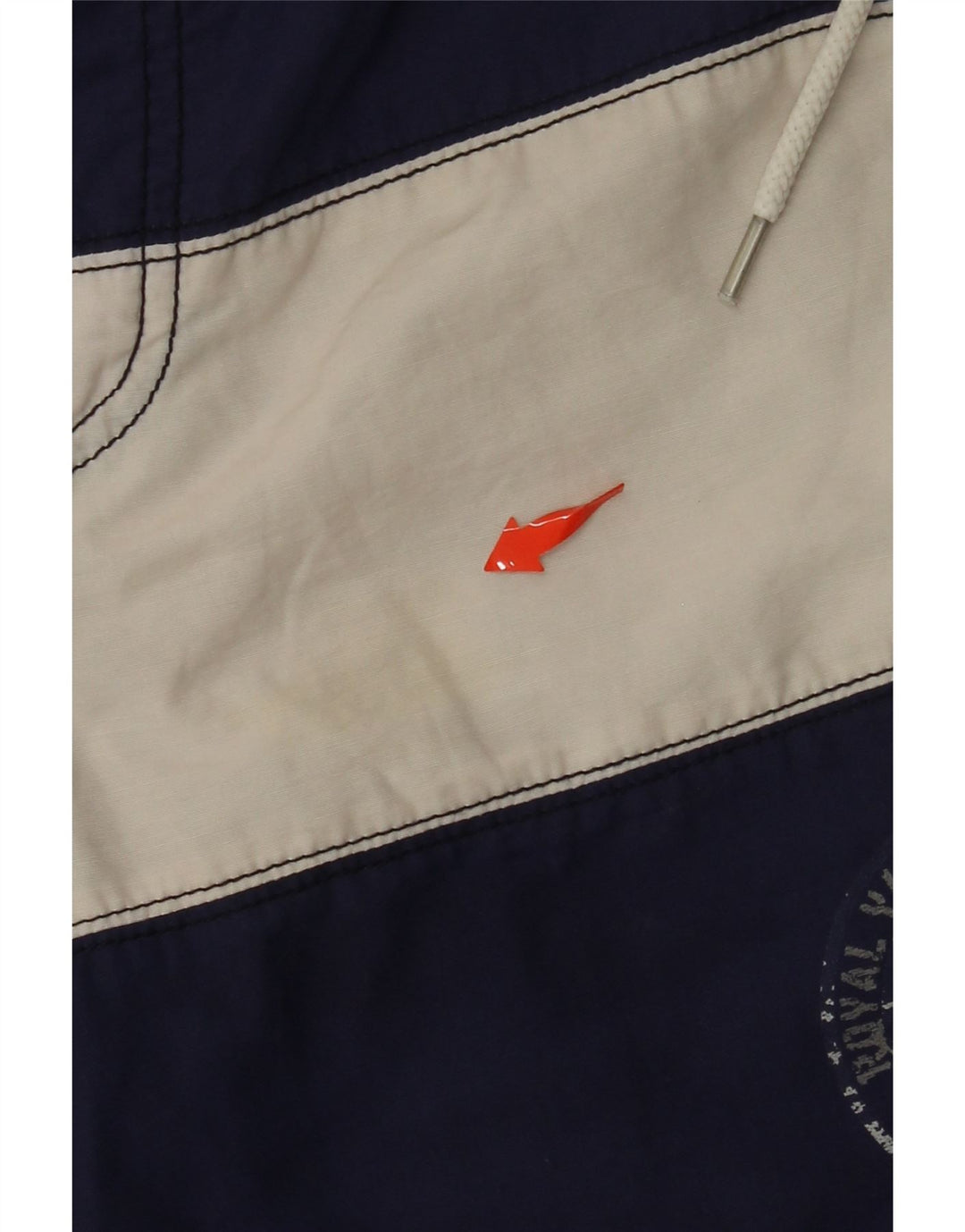 CONTE OF FLORENCE Herren-Badeshorts, mittelgroß, Marineblau, Farbblock