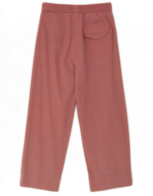 Zara Mädchen-Chinohose mit weitem Bein und hoher Taille, 13–14 Jahre, W28, L25, Rosa