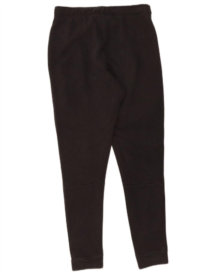 NIKE Mens Tracksuit Trousers Joggers Small  Black Cotton