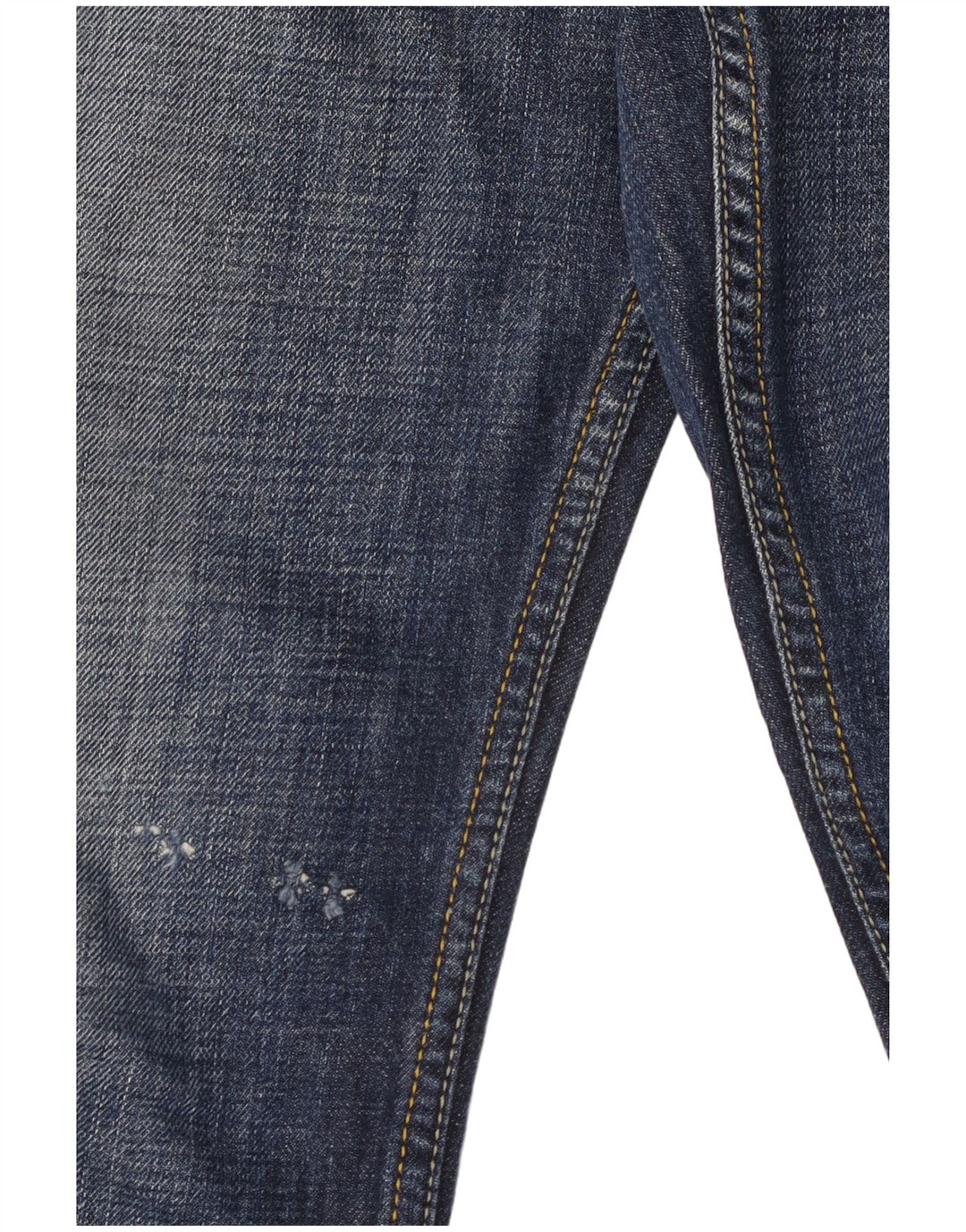 Diesel Herren Larkee Straight Jeans W34 L32 Blaue Baumwolle