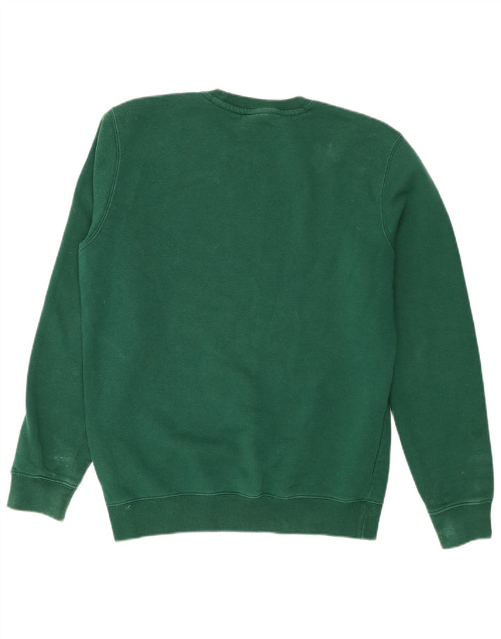 Champion Herren-Sweatshirt mit Grafik, mittelgrüne Baumwolle