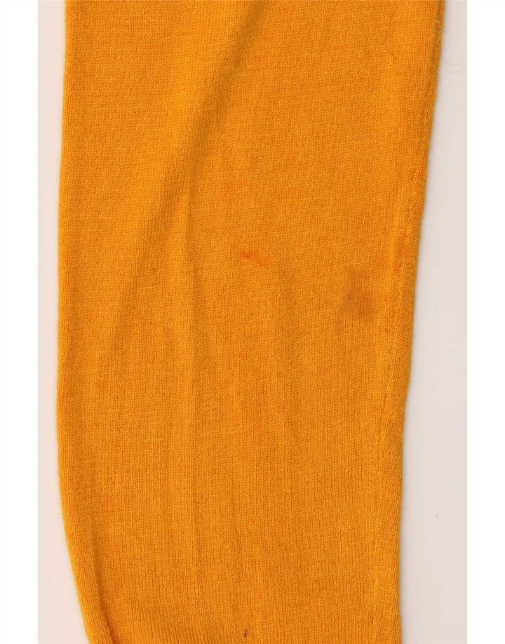 Marks & Spencer Damen-Cardigan mit normaler Passform, Größe 12, Mittelgelb