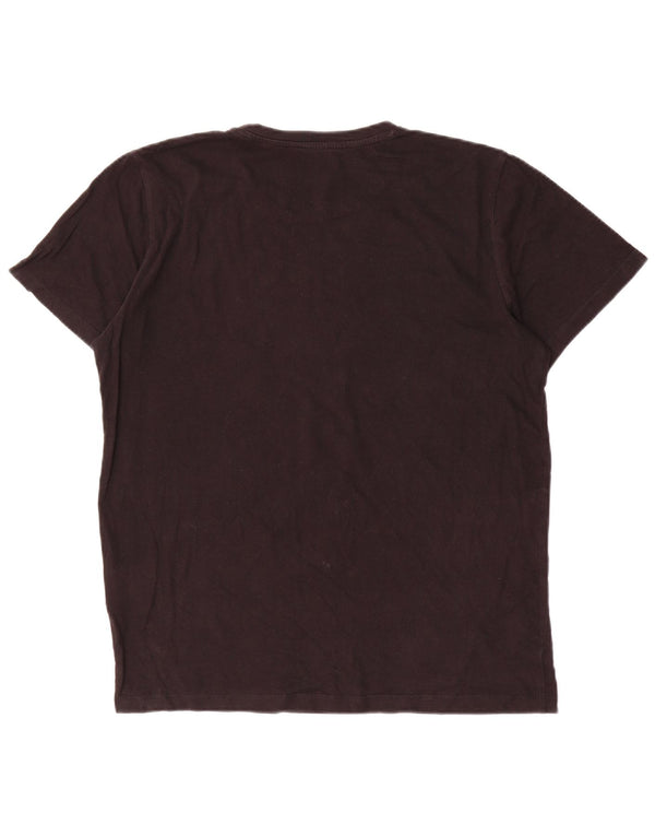 Jack & Jones Herren T-Shirt Top Medium Schwarz Baumwolle