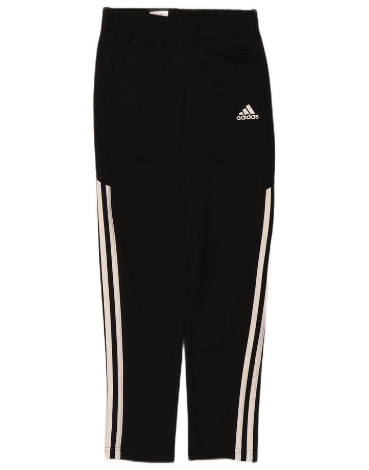 Adidas Trainingshose für Jungen, 9–10 Jahre, schwarzes Polyester