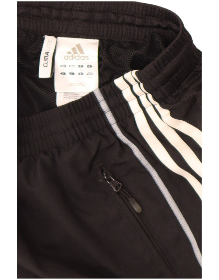 Adidas Herren Climalite Trainingshose Mittelschwarz gestreift Polyester