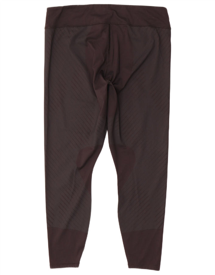Puma Damen Leggings UK 18 XL Schwarz Colourblock