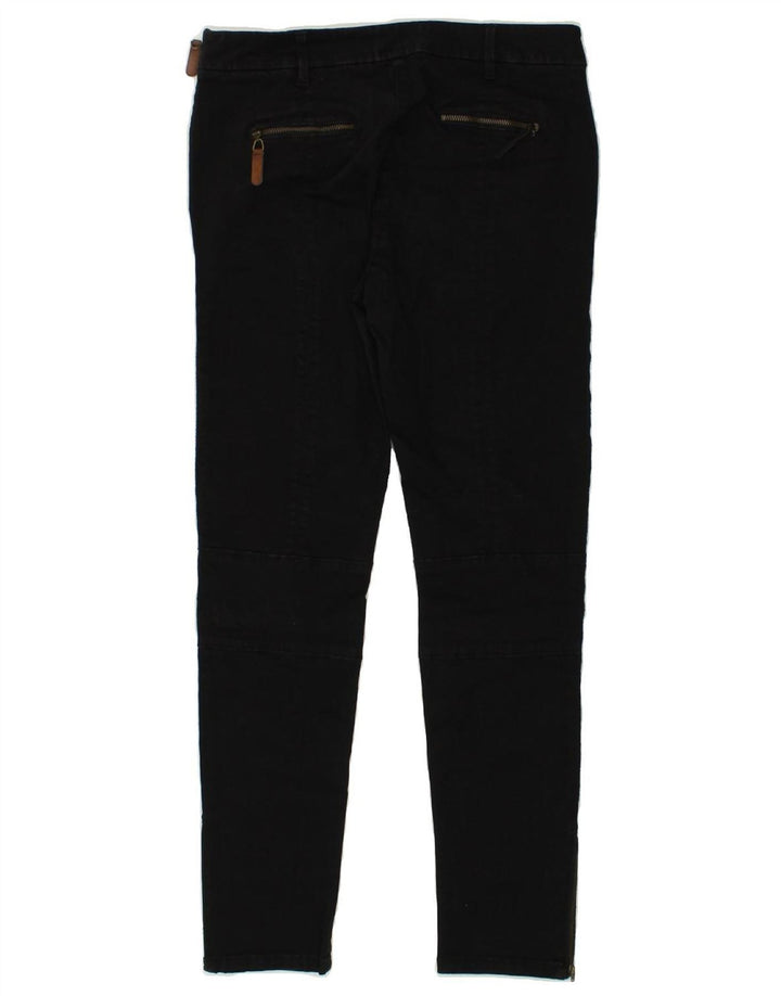 MASSIMO DUTTI Womens Skinny Casual Trousers W30 L28  Black | Vintage Massimo Dutti | Thrift | Second-Hand Massimo Dutti | Used Clothing | Messina Hembry 